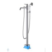 Смеситель для ванны/душа Aquatek Классик AQ1545CR напольный, однозахватный, с ручным душем, хром