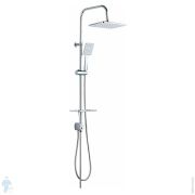 Душевой комплект ESKO ST1450 верхний душ 260х190мм, ручной душ 1 реж., стойка, шланг, хром