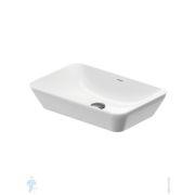 Умывальник накладной Duravit D-Neo 600х400 без перелива, без отв. под смеситель, белый 2397600070
