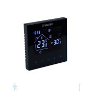 Хронотермостат VALTEC электронный, комнатный, двухконтурный, черный, VT.AC634.B.0