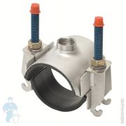 GEBO Обойма ремонтная Unifix Saddle для трубы D88-110 мм с водоотводом 1