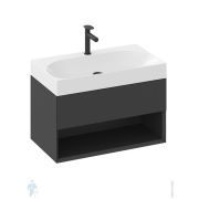 Тумба под умывальник RAVAK SD Lite 800 (800х450х430) черный X000001862