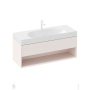 Тумба под умывальник RAVAK SD Lite 1200 (1200х450х430) розовый X000001872