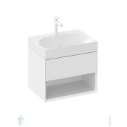 Тумба под умывальник RAVAK SD Lite 600 (600х450х430) белый глянец X000001855