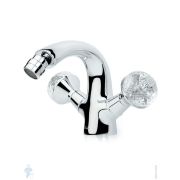 Смеситель Boheme Flora 276-FL для биде, на 1 отверстие, двухзахватный, хром