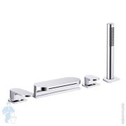 Уценка! Смеситель на борт ванны RAVAK Chrome CR 025.00 на 4 отверстия