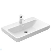Уценка! Раковина AQUATON Адриана 1WH501628 705x450x170 накладная, перелив, отв.под смеситель, белый