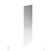 Душевая стенка KERAMA MARAZZI CRISTALLO 900х2100 стекло прозр./никель брашированный CT.90.FP.BN