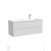 Тумба под раковину Sancos Folk FL120RW 1195х445х500 подвесная, правая, 2 ящика, цвет: Bianco