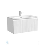 Тумба под раковину Sancos Code CD80W 785х453х400 подвесная, c 1-им ящиком, цвет: Белый