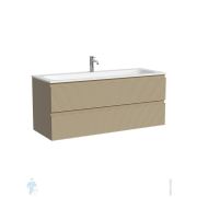 Тумба под раковину Sancos Folk FL120CP 1190х445х500 подвесная, с 2-мя ящиками, цвет: Капучино