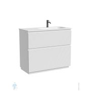 Тумба под раковину Sancos Folk Floor FL100FRW 995х445х850 напольная, правая, 2 ящика, цвет: Bianco