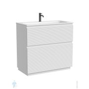 Тумба под раковину Sancos Folk Floor FL90FW 890х445х850 напольная, с 2-мя ящиками, цвет: Bianco