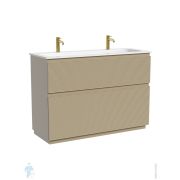 Тумба под раковину Sancos Folk Floor FL120FCP 1190х445х850 напольная, с 2-мя ящиками, цвет: Капучино