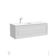 Тумба под раковину Sancos Very VR120LW 1195х445х406 подвесная, левая, 1 ящик, цвет: Bianco