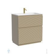Тумба под раковину Sancos Folk Floor FL80FCP 790х445х850 напольная, с 2-мя ящиками, цвет: Капучино