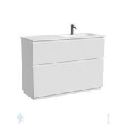 Тумба под раковину Sancos Folk Floor FL120FRW 1190х445х850 напольная, правая, 2 ящика, цвет: Bianco