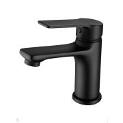 Уценка! Смеситель для умывальника ESKO Singapore black SB 26 однозахватный, без д/к, черный матовый