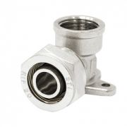 Уголок STI обжим с креплением (водорозетка) с ВР 20х¾