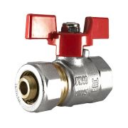 Кран шаровой STI обжимной ВР 16х½