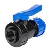 Кран шаровой ПНД разъёмный ВР 25х¾