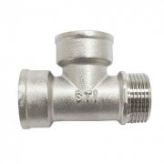 Тройник латунный STI 20 В-В-Н