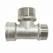 Тройник латунный 25 В-Н-Н