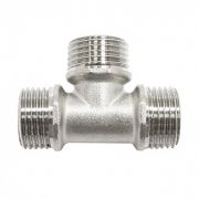 Тройник латунный 25 Н-Н-Н