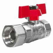 Кран шаровой STI накидная гайка 15 (для котлов)