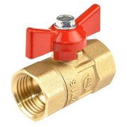 Кран шаровой Галлоп Практик 130 ГГ бабочка 15