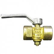 Кран для манометра 11Б18бк 15 с ручкой