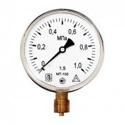 Манометр радиальный МТ-100 0,6 МПа (трубная резьба - G½