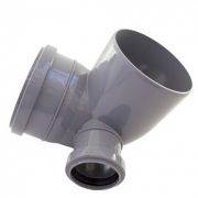 Отвод ПП 110 (87°) с левым выходом 50 Политэк