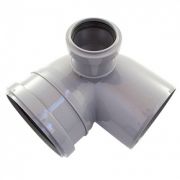 Отвод ПП 110 (87°) с правым выходом 50 Политэк