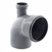 Отвод ПП 110 (87°) с прямым выходом 50 Политэк