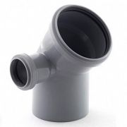 Отвод ПП 110 (45°) с левым выходом 50 Политэк