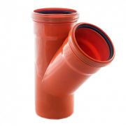 Тройник наружный 110х110х45° Политэк