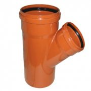 Тройник наружный 160х110х45° Политэк