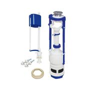 Арматура для бачка АС-12.1M Стандарт нижняя, 2-x кнопка хром