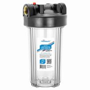 Фильтр прозрачный АКВАБРАЙТ АБФ-10ББ-ПР BB10«, латунь 1» (ключ, 4 самореза)