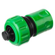 Соединитель быстросъёмный для шланга РОСТОК RС-34 с автостопом ¾